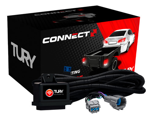 Módulo Eléctrico Tury Enganche Trailer Toyota Hilux 2008+