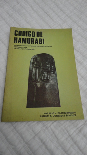 Codigo De Hamurabi - Castro Dassen 