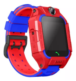 Reloj Inteligente Smartwatch Kids Ninos Gps Llamadas Camara Color De La Caja Rojo