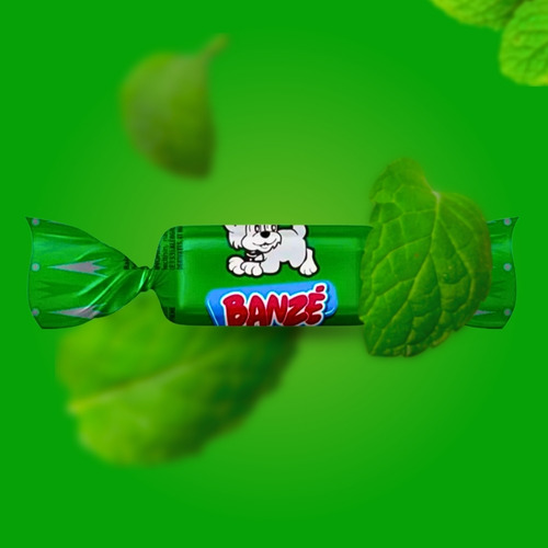 Pacote Bala Mastigável Florestal Banzé Sortida 500g