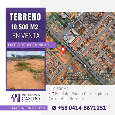 Terreno en venta