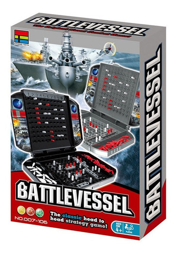 Juego Sea Battlevessel Tablero De Estrategia Tradicional G 