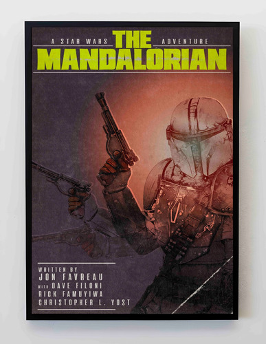 Cuadro 33x48cm Poster The Mandalorian El Mandaloriano