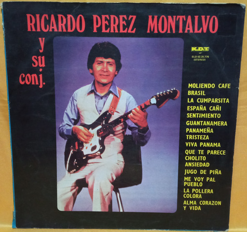 O Ricardo Perez Montalvo Y Su Conjunto Lp Peru Ricewithduck