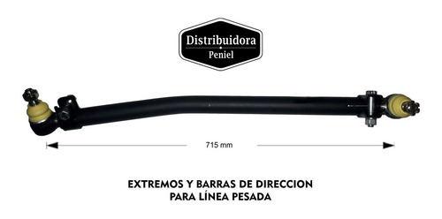 Imagen 2 de 6 de Barra Corta De Direccion Deutz Agrale Stark / 4500 / 5000