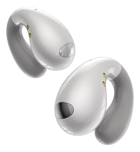 Audífonos Conducción Ósea Inalámbrico Bluetooth 5.3 S19 Color Blanco