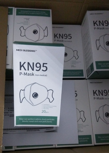 Imagen 4 de 6 de Mascarilla Kn95 Con Válvula, Certificado Ce Y Gb 2626-2006