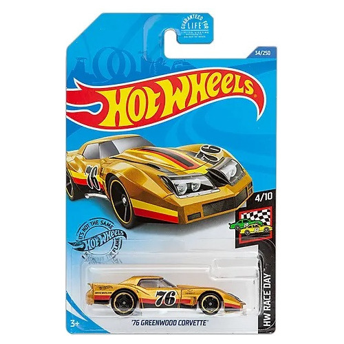 Hot Wheels 2018 '76 Greenwood Corvette