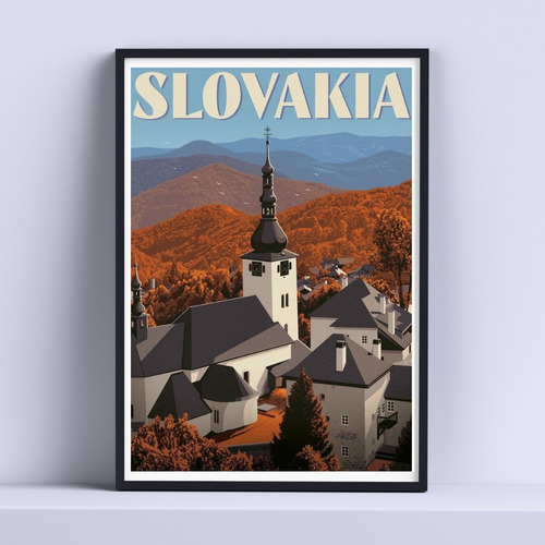 Cuadro Decorativo Slovakia Paisaje 30x40cm