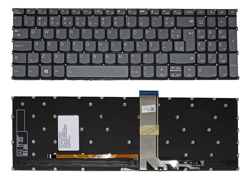 Teclado Para Notebook Lenovo Ideapad 3 15alc6 82mfs001 Br Ç