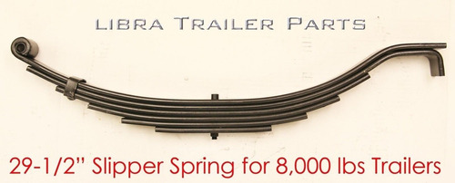 New Trailer Leaf Spring -6 Leaf Slipper 4000lbs For 8000 Ugg