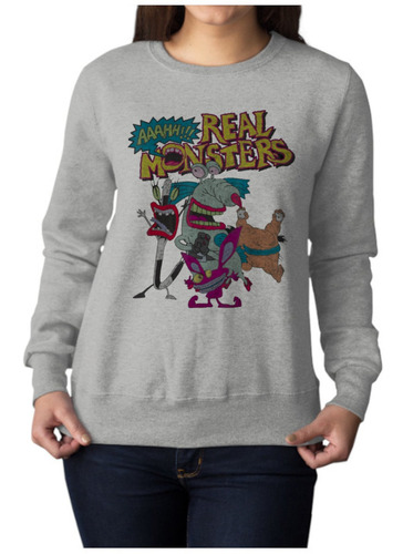 Sudadera Aaahh Real Monsters 90s Characters Classic