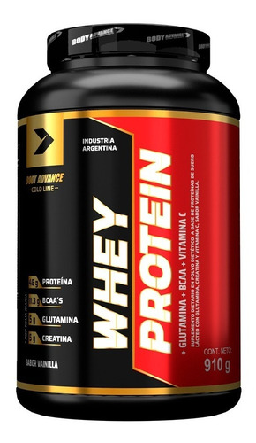 Whey Protein Body Advance 2lbs Creatina + Glutamina + Bcaa