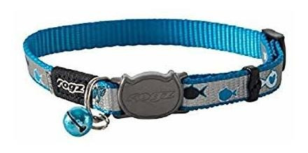 Rogz Catz Reflectocat Collar, Extra Pequeño, Zba8k