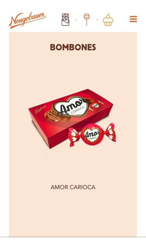 Bombones Amor Carioca Brasil. Únicos!!! Nestlé Lacta Garoto