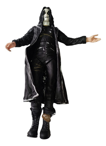 Figura Bootleg Articulada Erick Drave El Cuervo Nuevo (Usado)