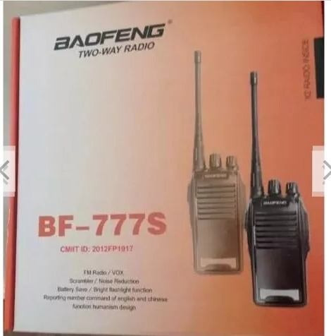 Kit 2 Radios Comunicador Walk Talk Baofeng Bf-777s Ok Tok