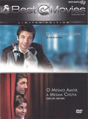 Dvd O Filho Da Noiva + O Mesmo Amor A Mesma Chuva - Lacrado