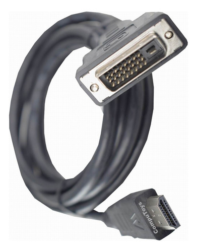 Zdvh18 Conexión Cable Dvi A Hdmi (machos) 1.8 M Computoys