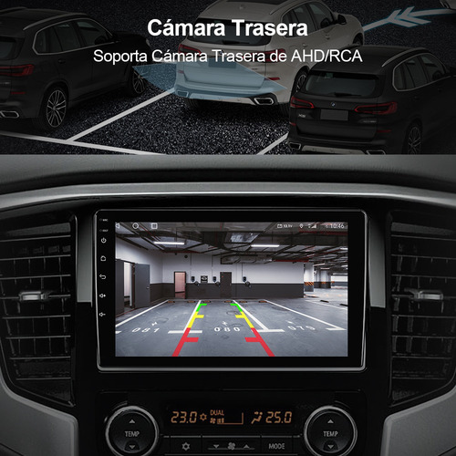Auto Estéreo Para Mitsubishi L200 2021-2022 Cámara Gps Wifi