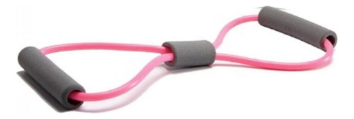 Mini Band Levee + Elástico Em Oito Leve + Extensor Leve Rosa