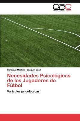 Libro Necesidades Psicologicas De Los Jugadores De Futbol