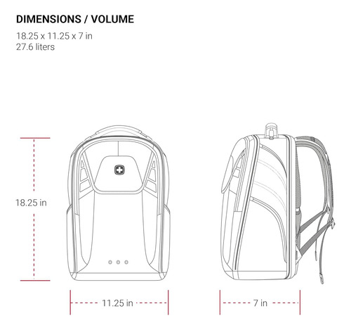 Mochila Para Portatil Scansmart 2762 De Swissgear, Negra,...