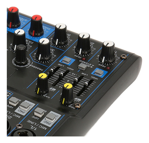 Mezclador De 6 Canales Compact 99 Dsp Effects 2 Equalizer