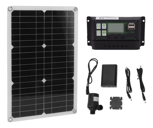 Kit De Bomba De Agua Con Panel Solar Monocristal