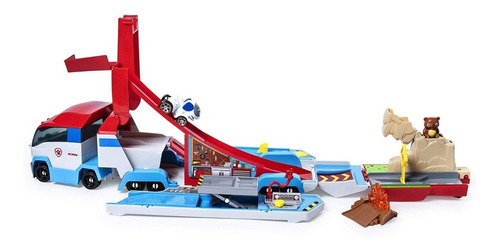 Paw Patrol Bus Transformado 2 En 1  Transforming Track