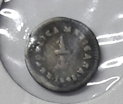 Moneda 1/4 De Real Plata. Guanajuato L.r. 1846/5 (Usado)