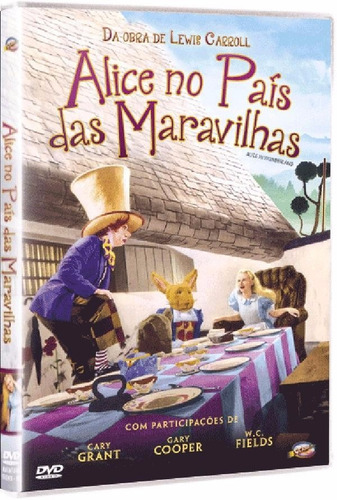 Alice No País Das Maravilhas - Dvd - Cary Grant - Leon Errol