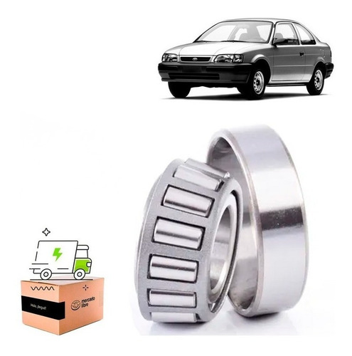Rodamiento Rueda Tras Ext Conico Para Tercel 1.5 1995 1997