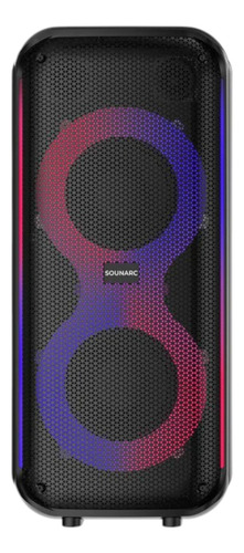 Sounarc L2 Altavoces Portátiles 80w Con Luz Led Color Negro