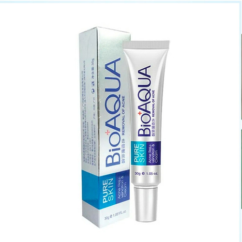 Imagen 2 de 9 de Crema Bioaqua Pureskin Elimina Acné Cicatrices Control Grasa