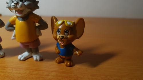 Tom Y Jerry | Hanna Barbera | Set De Muñecos (Usado)
