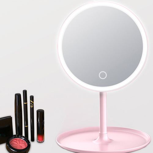 Espejo De Maquillaje Retroiluminado L-ed Con Interruptor De