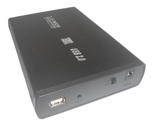 Case Gaveta Externa Hdd 3,5 Pra Pc Sata Usb 2.0 Pc 3,5