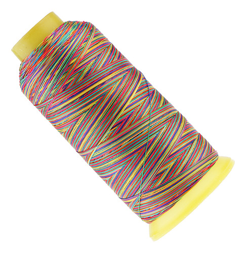 Linha De Máquina De Costura Overlocking Colorida 150d Para