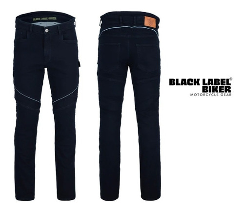 Pantalón Motociclista Kevlar Black Label Biker Dalton