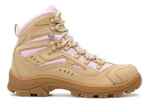 Botas Tácticas De Dama Kallucci Trekking Caza Airsoft Rosa