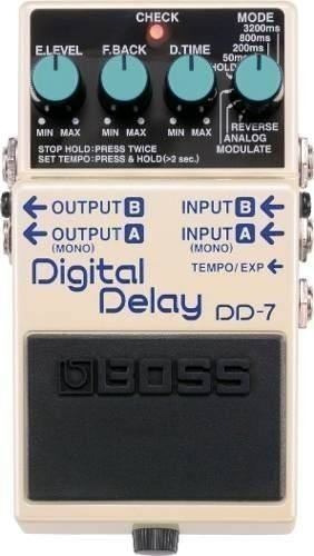 Pedal Boss Dd7 Digital Delay Para Guitarra Electrica Hasta 40 Seg De Loop