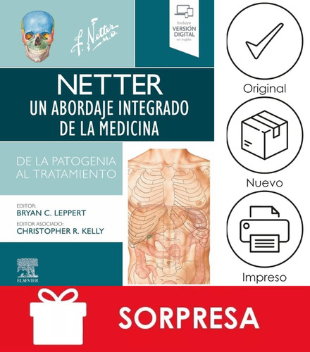 Libro: Netter. Un Abordaje Integrado De La Medicina. 