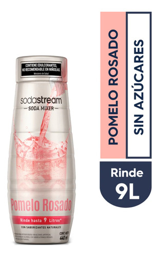 Soda Mixer Pomelo Rosado | Sabores De Sodastream