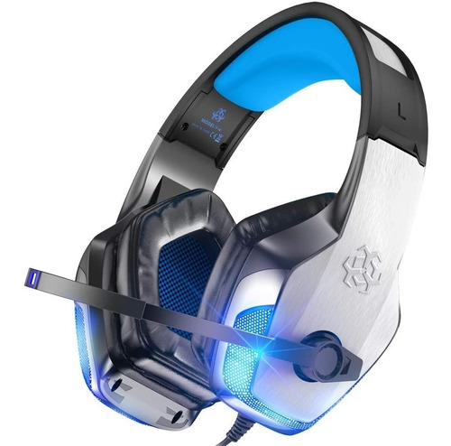 Auriculares Diadema  Ps4, Pc, Mando Xbox One Con Luz Led