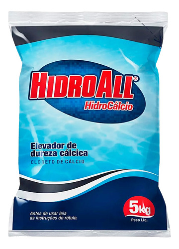 Hidrocálcio Elevador Dureza Cálcica De Piscinas 5kg Hidroall