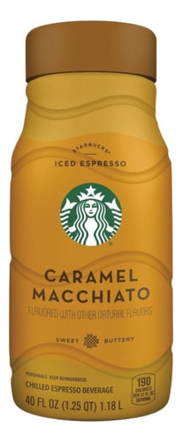 Starbucks Iced Espresso 1.18lts Caramel Macchiato  Xchws P 