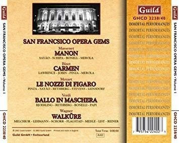 San Francisco Opera Gems 1 San Francisco Opera Gems 1 Cd X 3