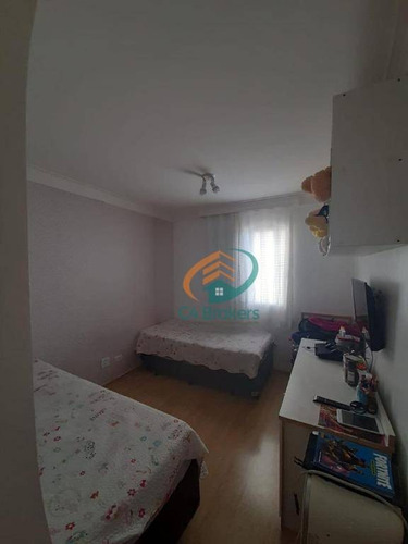 Imagem 3 de 13 de Apartamento Com 2 Dormitórios À Venda, 54 M² Por R$ 265.000 - Jardim Arize - São Paulo/sp - Ap2388