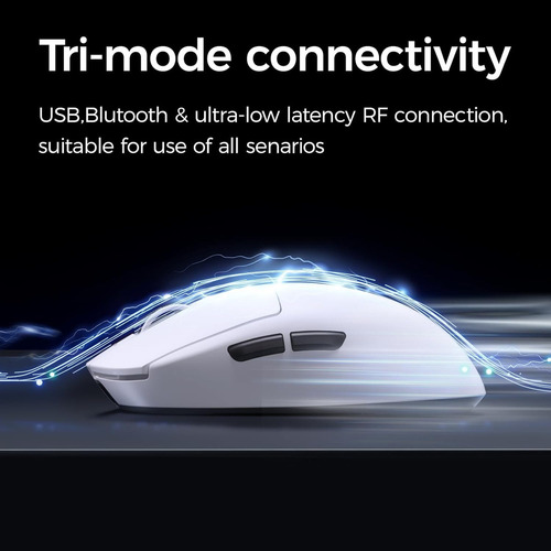 Mchose A7 Wireless Gaming Mouse Tri - Mode Paw3950 8k